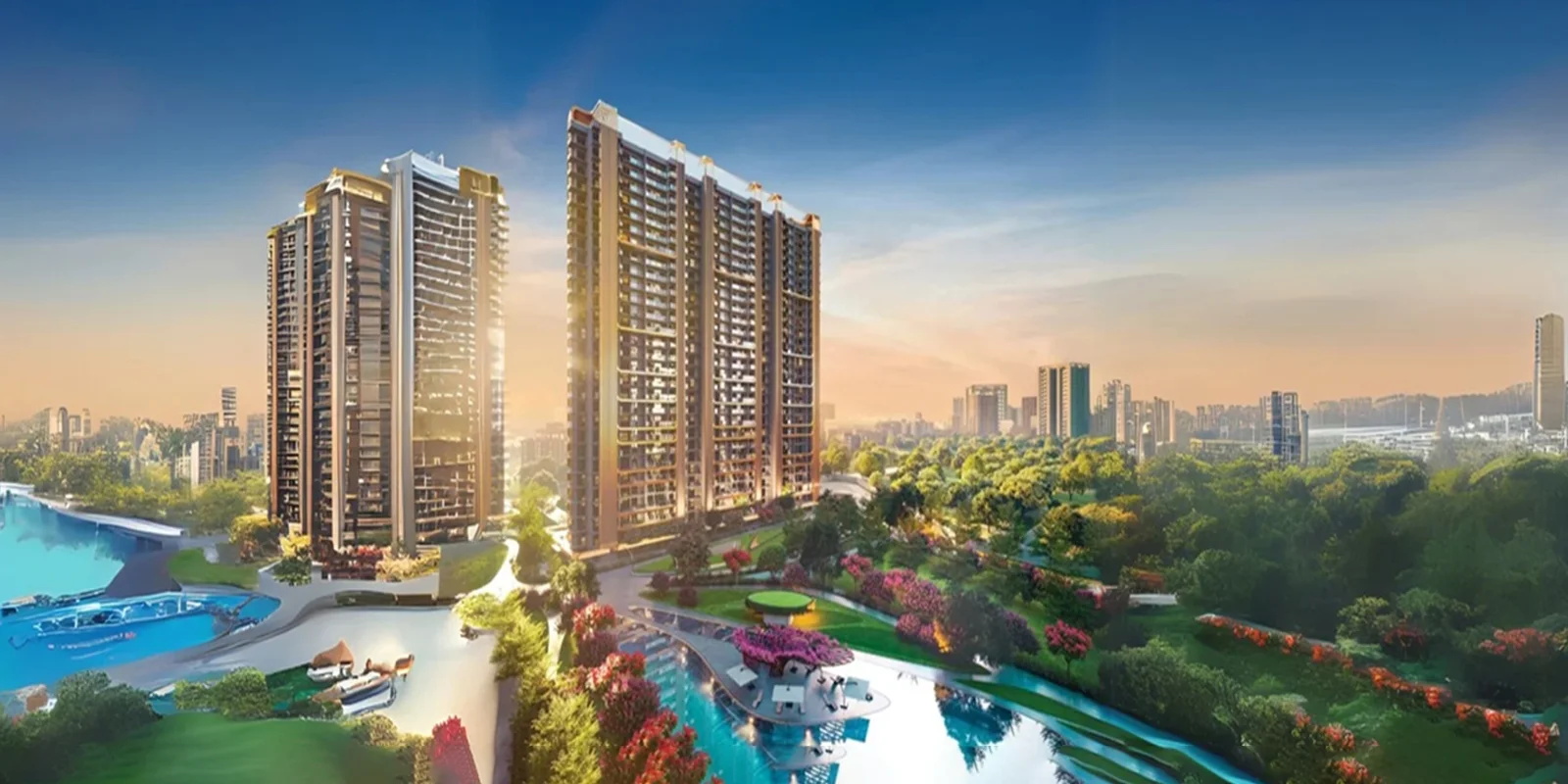 Ultra-luxury Elan Sector 49 residential skyscraper in Gurugram, Sohna Road – 4 BHK apartments for sale